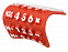 Калькулятор Splitz, красный с логотипом в Москве заказать по выгодной цене в кибермаркете AvroraStore