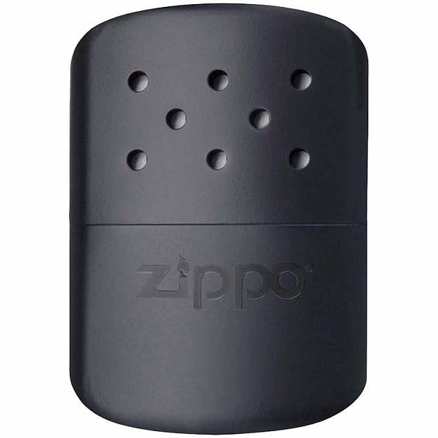Каталитическая грелка для рук Zippo, черная с логотипом в Москве заказать по выгодной цене в кибермаркете AvroraStore