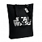 Холщовая сумка Star Wars Silver, черная с логотипом в Москве заказать по выгодной цене в кибермаркете AvroraStore