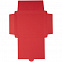 Коробка самосборная Flacky Slim, красная с логотипом в Москве заказать по выгодной цене в кибермаркете AvroraStore