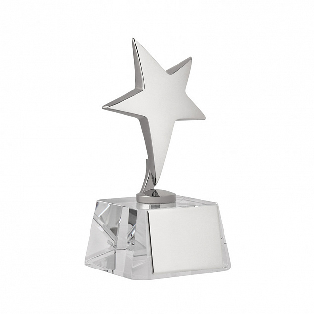 Статуэтка "Звезда", серебро с логотипом в Москве заказать по выгодной цене в кибермаркете AvroraStore