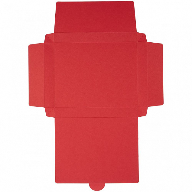 Коробка самосборная Flacky Slim, красная с логотипом в Москве заказать по выгодной цене в кибермаркете AvroraStore