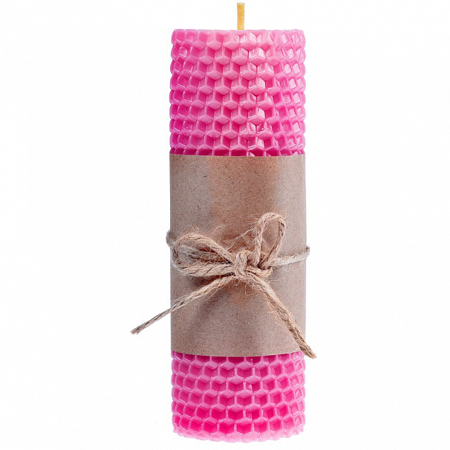 Свеча Fire Fairy, розовая с логотипом в Москве заказать по выгодной цене в кибермаркете AvroraStore