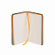 Блокнот "Бергамо", покрытие soft touch, формат А6, черный/оранжевый# с логотипом в Москве заказать по выгодной цене в кибермаркете AvroraStore