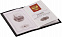 Обложка для паспорта Twill, серая с логотипом в Москве заказать по выгодной цене в кибермаркете AvroraStore