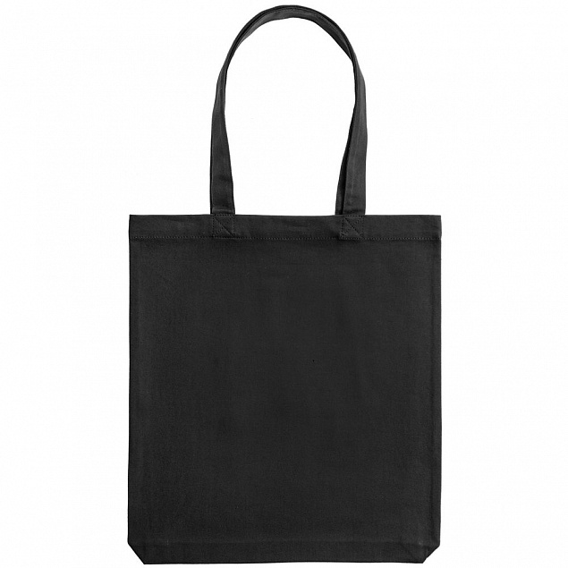 Холщовая сумка Avoska, черная с логотипом в Москве заказать по выгодной цене в кибермаркете AvroraStore