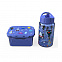 Набор для детей (контейнер для ланча, бутылка для воды, 0,45мл), синий с логотипом в Москве заказать по выгодной цене в кибермаркете AvroraStore