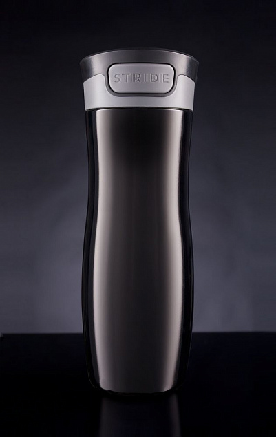 Термостакан Tansley, герметичный, вакуумный, серебристый с логотипом в Москве заказать по выгодной цене в кибермаркете AvroraStore