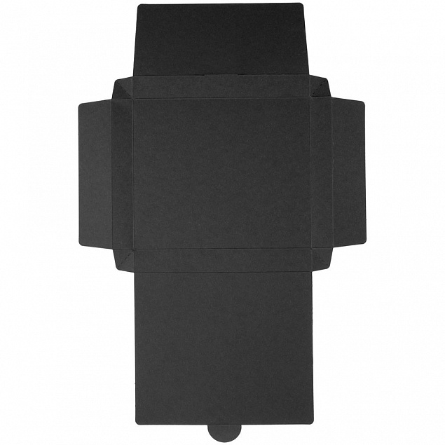 Коробка самосборная Flacky, черная с логотипом в Москве заказать по выгодной цене в кибермаркете AvroraStore