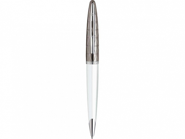 Ручка шариковая «Carene Contemporary White ST» с логотипом в Москве заказать по выгодной цене в кибермаркете AvroraStore