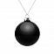 Елочный шар Finery Gloss, 8 см, глянцевый черный с логотипом в Москве заказать по выгодной цене в кибермаркете AvroraStore