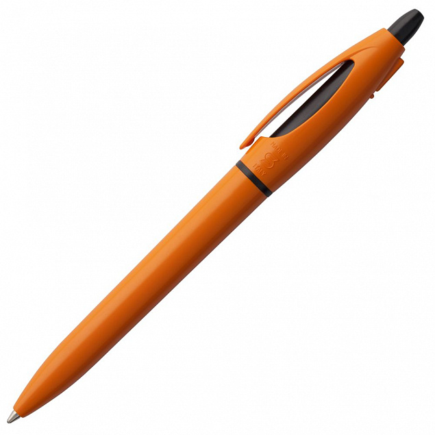 Ручка шариковая S! (Си), оранжевая с логотипом в Москве заказать по выгодной цене в кибермаркете AvroraStore