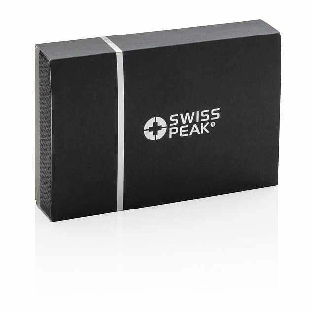 Бумажник Swiss Peak с защитой от сканирования RFID с логотипом в Москве заказать по выгодной цене в кибермаркете AvroraStore