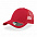 Бейсболка "RAPPER COTTON", 5 клиньев, бордовый/бордовый, пласт.заст.,100% хлопок, 100% п/э, 180 г/м2 с логотипом в Москве заказать по выгодной цене в кибермаркете AvroraStore