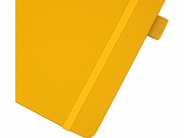 Блокнот Honua форматом A5 из переработанной бумаги с обложкой из переработанного ПЭТ, оранжевый с логотипом в Москве заказать по выгодной цене в кибермаркете AvroraStore