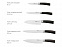 Набор из 5 кухонных ножей и блока для ножей с ножеточкой «DANA» с логотипом в Москве заказать по выгодной цене в кибермаркете AvroraStore