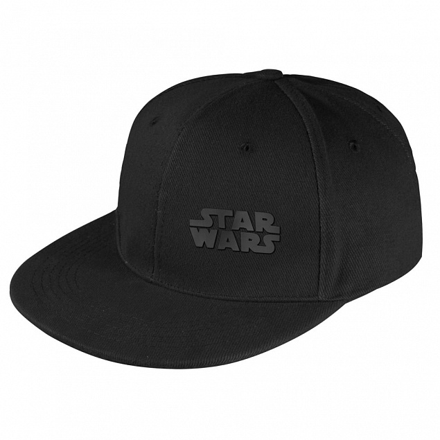 Бейсболка Star Wars Logo, черная с логотипом в Москве заказать по выгодной цене в кибермаркете AvroraStore
