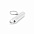 Брелок-фонарик Hook - Серебро DD с логотипом в Москве заказать по выгодной цене в кибермаркете AvroraStore