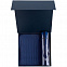 Коробка Quadra, синяя с логотипом в Москве заказать по выгодной цене в кибермаркете AvroraStore