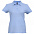 Рубашка поло женская PASSION 170, голубая с логотипом в Москве заказать по выгодной цене в кибермаркете AvroraStore