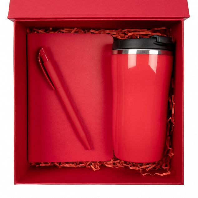 Коробка Pack In Style, красная с логотипом в Москве заказать по выгодной цене в кибермаркете AvroraStore