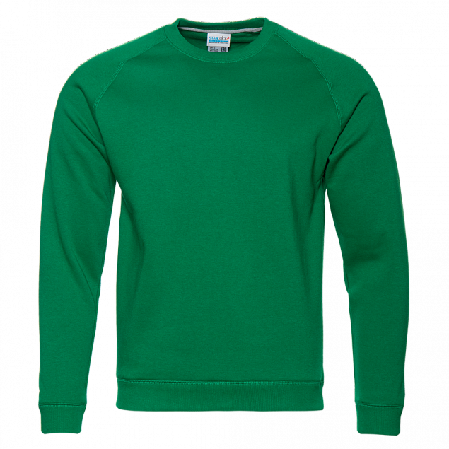 Толстовка StanSweatshirt Зелёный с логотипом в Москве заказать по выгодной цене в кибермаркете AvroraStore