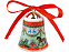 Новогодний колокольчик «Ретро» с логотипом в Москве заказать по выгодной цене в кибермаркете AvroraStore