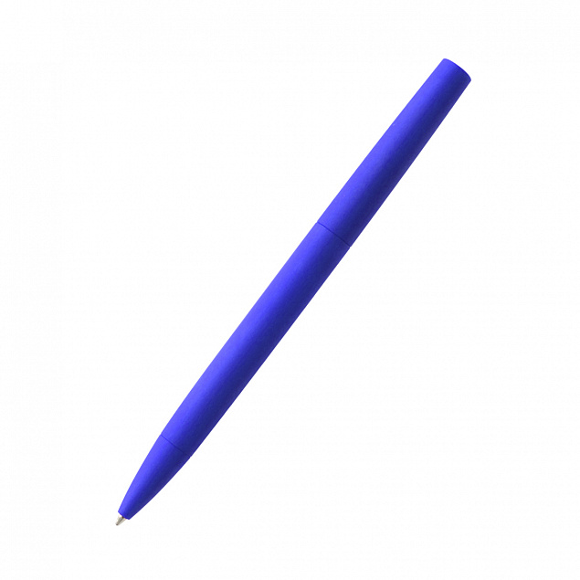 Ручка шариковая Mira Soft - Синий HH с логотипом в Москве заказать по выгодной цене в кибермаркете AvroraStore