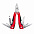 Мультитул Берлин, распродажа, красный с логотипом в Москве заказать по выгодной цене в кибермаркете AvroraStore