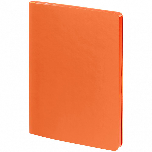 Блокнот Flex Shall, оранжевый с логотипом в Москве заказать по выгодной цене в кибермаркете AvroraStore