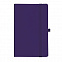 Бизнес-блокнот "Gracy", 130х210 мм, фиолет., кремовая бумага, гибкая обложка, в линейку, на резинке с логотипом в Москве заказать по выгодной цене в кибермаркете AvroraStore