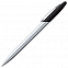 Ручка шариковая Dagger Soft Touch, черная с логотипом в Москве заказать по выгодной цене в кибермаркете AvroraStore