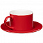 Чайная пара Clio, красная с логотипом в Москве заказать по выгодной цене в кибермаркете AvroraStore