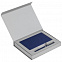 Набор Basis: ежедневник 10х16 см и ручка, синий с логотипом в Москве заказать по выгодной цене в кибермаркете AvroraStore