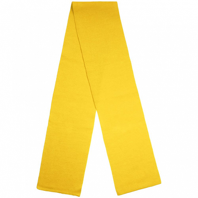 Шарф Urban Flow, желтый с логотипом в Москве заказать по выгодной цене в кибермаркете AvroraStore
