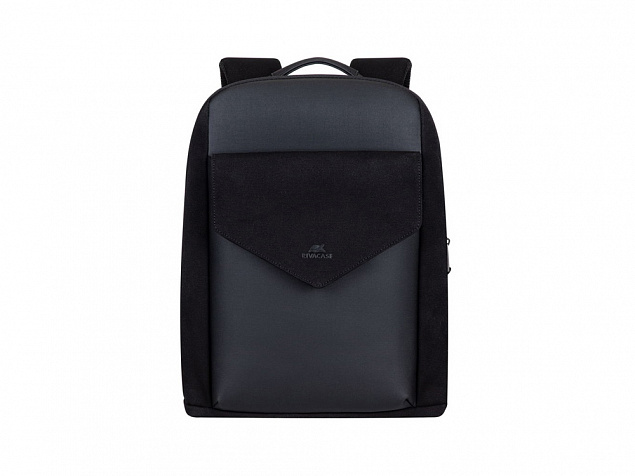 8524 black Городской рюкзак для ноутбука до 14 с логотипом в Москве заказать по выгодной цене в кибермаркете AvroraStore
