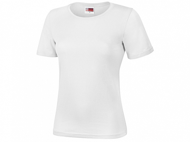 Футболка Heavy Super Club женская, белый с логотипом в Москве заказать по выгодной цене в кибермаркете AvroraStore