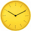 Часы настенные Cleo, желтые с логотипом в Москве заказать по выгодной цене в кибермаркете AvroraStore