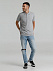 Рубашка поло мужская Virma Premium, серый меланж с логотипом в Москве заказать по выгодной цене в кибермаркете AvroraStore