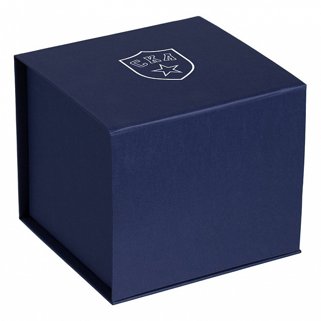 Кружка «СКА» в подарочной коробке, синяя с логотипом в Москве заказать по выгодной цене в кибермаркете AvroraStore