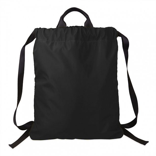 Рюкзак RUN new, черный, 48х40см, 100% полиэстер с логотипом в Москве заказать по выгодной цене в кибермаркете AvroraStore