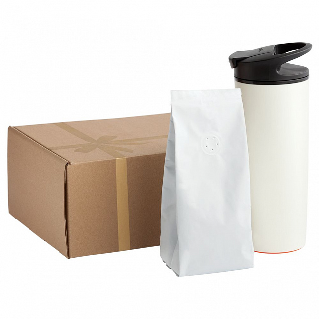 Кофе в зернах, в белой упаковке с логотипом в Москве заказать по выгодной цене в кибермаркете AvroraStore