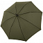 Зонт-трость Nature Stick AC, зеленый с логотипом в Москве заказать по выгодной цене в кибермаркете AvroraStore