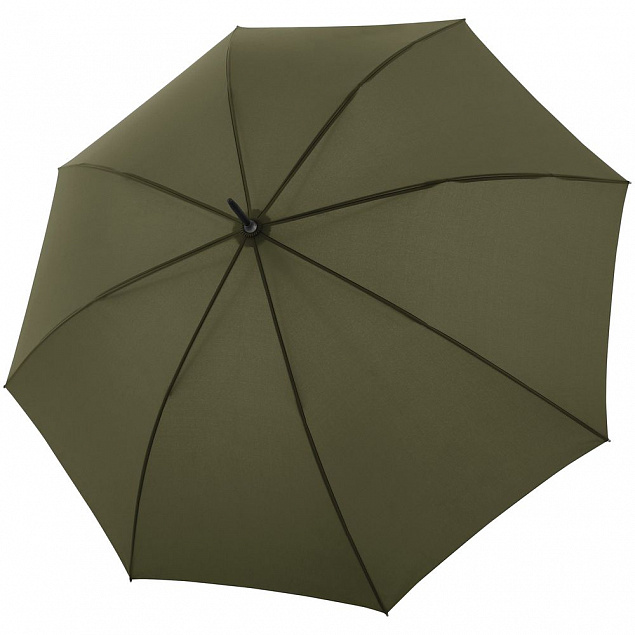 Зонт-трость Nature Stick AC, зеленый с логотипом в Москве заказать по выгодной цене в кибермаркете AvroraStore