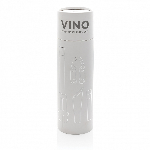 Профессиональный винный набор Vino, 4 шт. с логотипом в Москве заказать по выгодной цене в кибермаркете AvroraStore