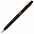 Ручка шариковая Raja Gold, черная с логотипом в Москве заказать по выгодной цене в кибермаркете AvroraStore