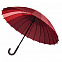 Зонт-трость «Спектр», черный с логотипом в Москве заказать по выгодной цене в кибермаркете AvroraStore