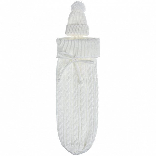 Чехол на бутылку Albus, белый с логотипом в Москве заказать по выгодной цене в кибермаркете AvroraStore