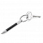 Ручка-брелок Construction Micro, черный с логотипом в Москве заказать по выгодной цене в кибермаркете AvroraStore