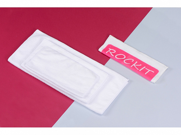 Двустороннее полотенце для сублимации Sublime, 30*30 с логотипом  заказать по выгодной цене в кибермаркете AvroraStore